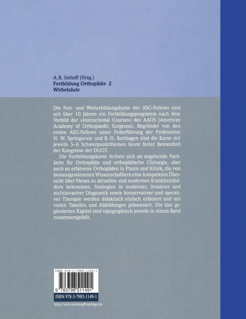 Weitere Ansicht: Wirbelsäule