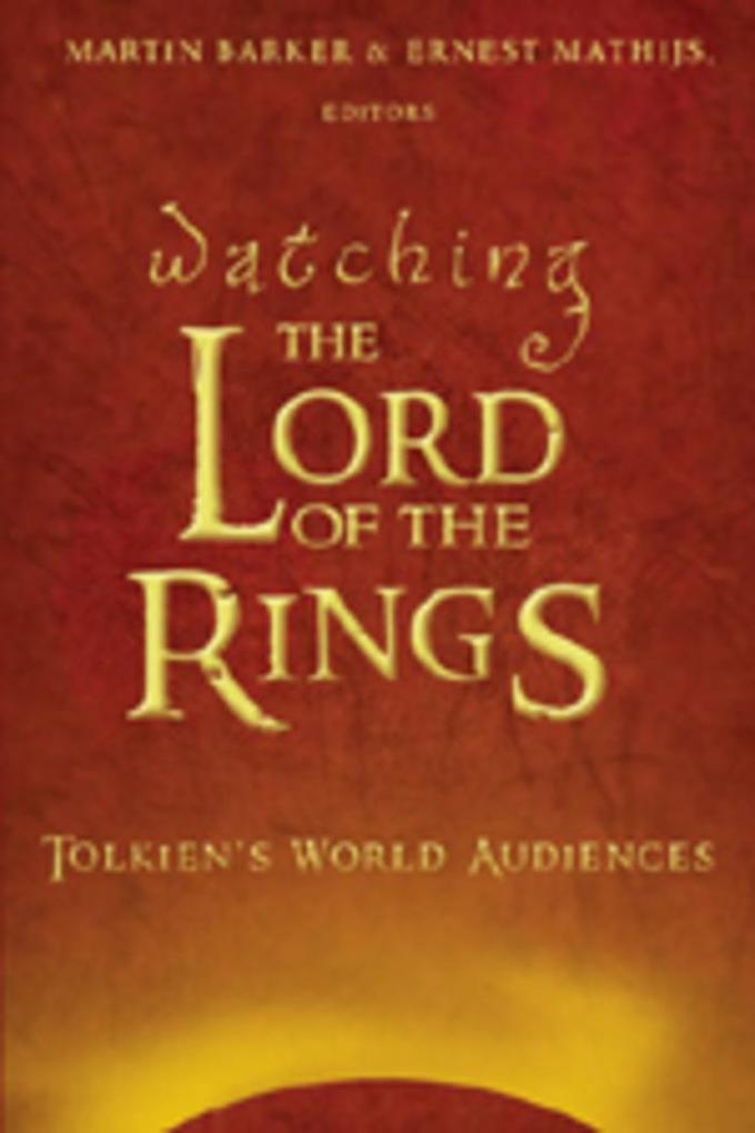 Produktbild: Watching 'The Lord of the Rings' | Martin Barker, Ernest Mathijs