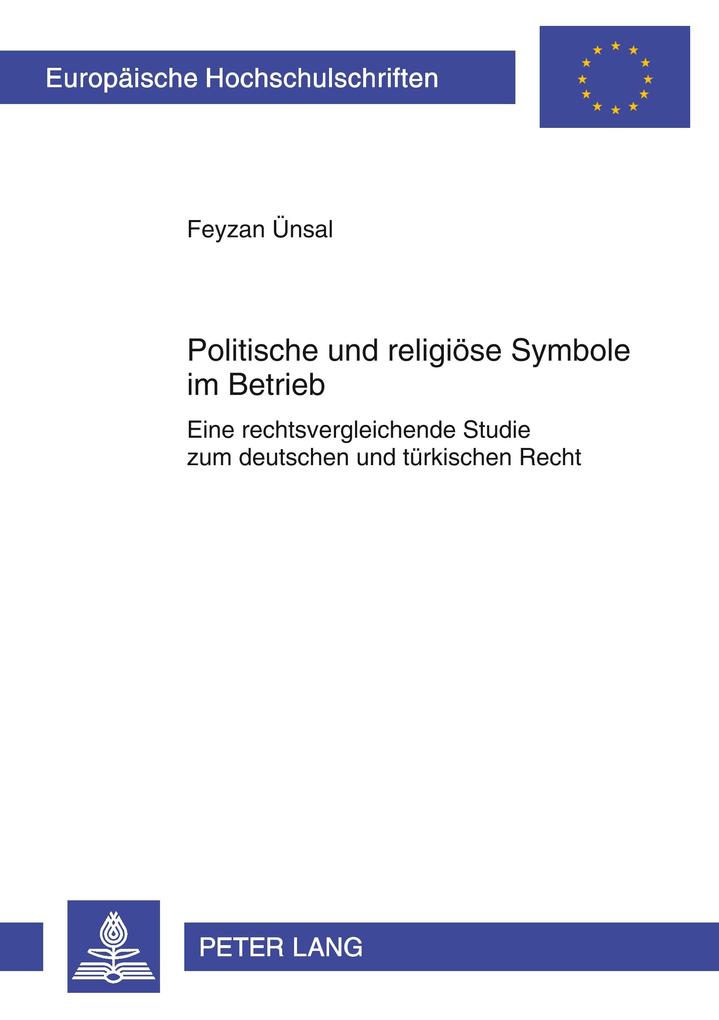 Produktbild: Politische und religiöse Symbole im Betrieb | Feyzan Ünsal