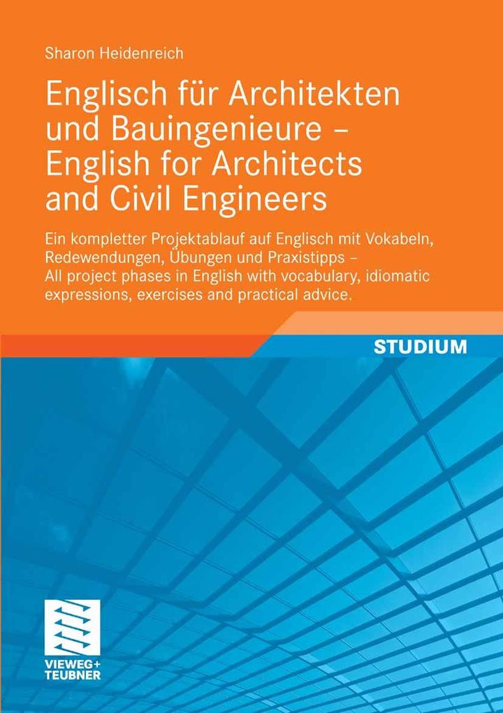 Produktbild: Englisch für Architekten und Bauingenieure - English for Architects and Civil Engineers | Sharon Heidenreich
