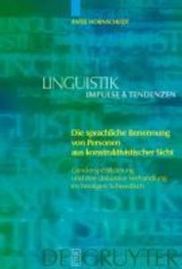 Produktbild: Die sprachliche Benennung von Personen aus konstruktivistischer Sicht | Antje Hornscheidt