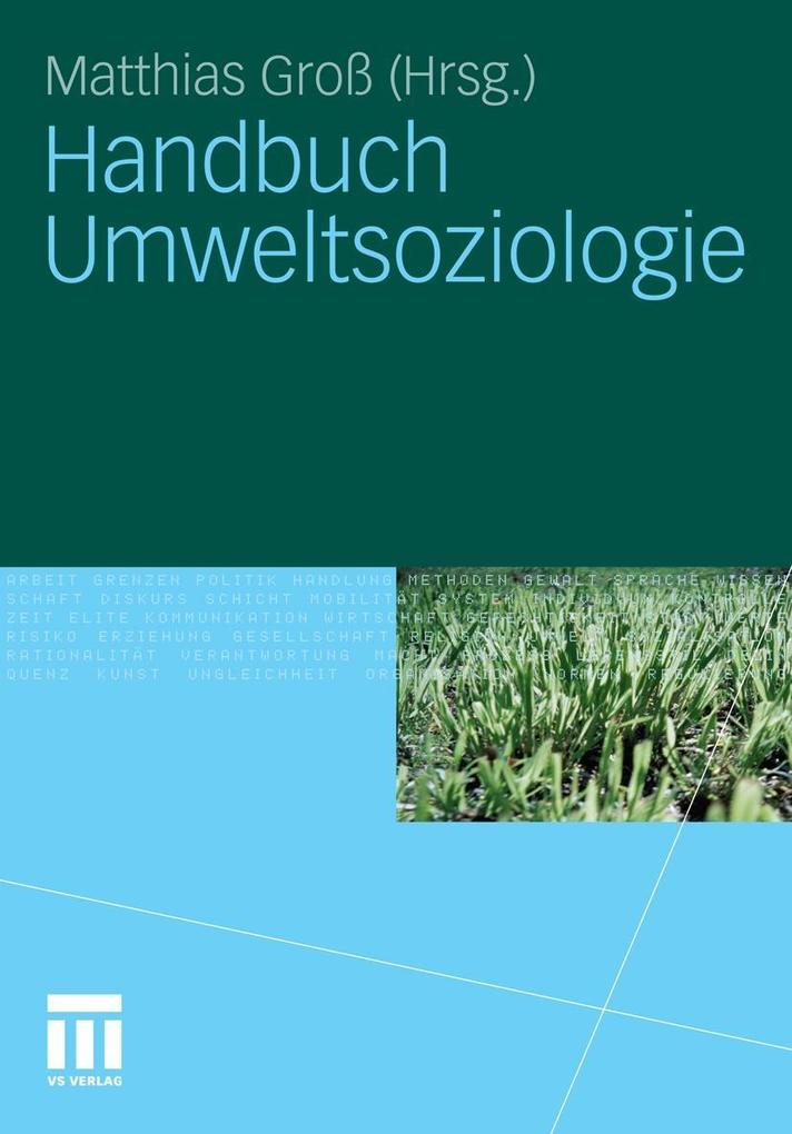 Produktbild: Handbuch Umweltsoziologie