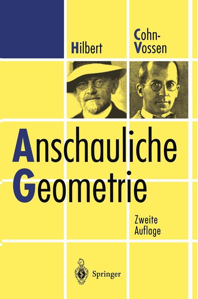 Produktbild: Anschauliche Geometrie | David Hilbert, Stephan Cohn-Vossen