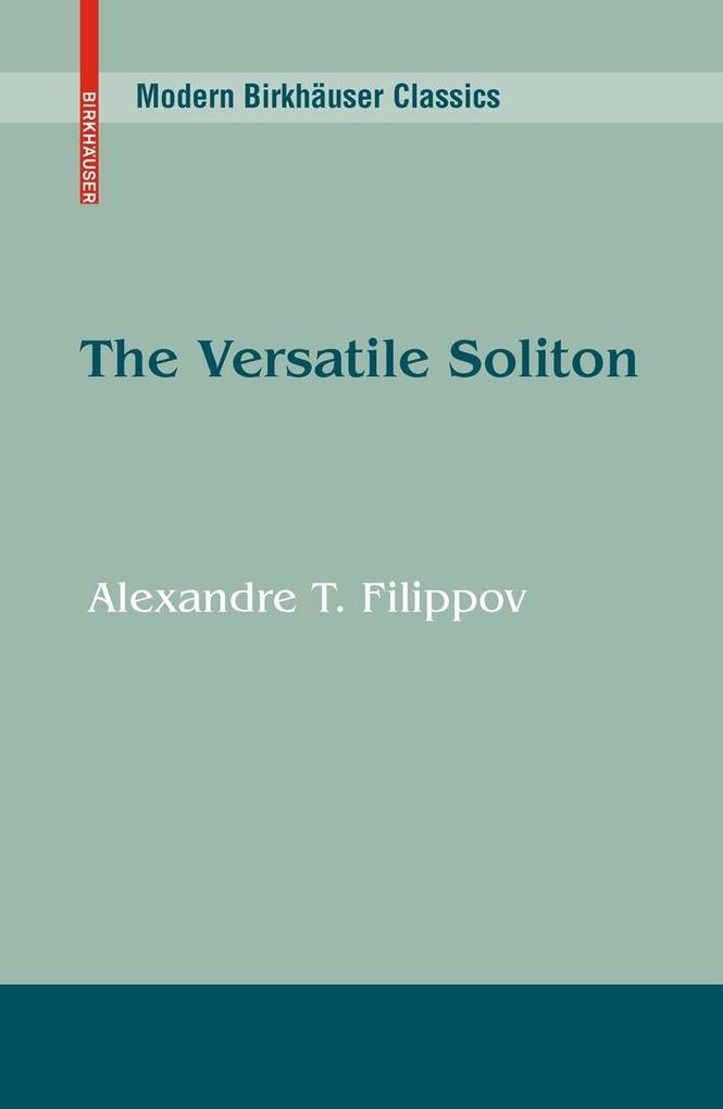 Produktbild: The Versatile Soliton | Alexandre T. Filippov