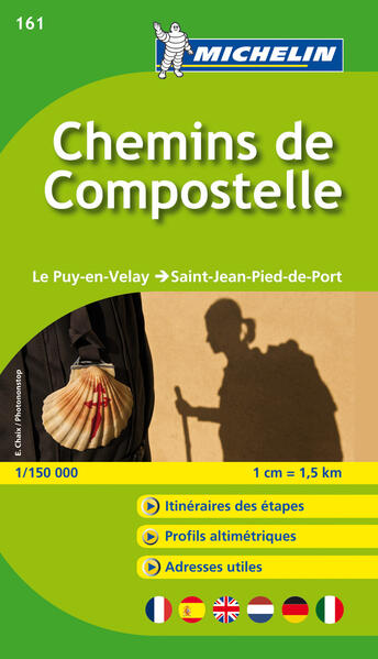 Produktbild: Michelin Chemins de Compostelle