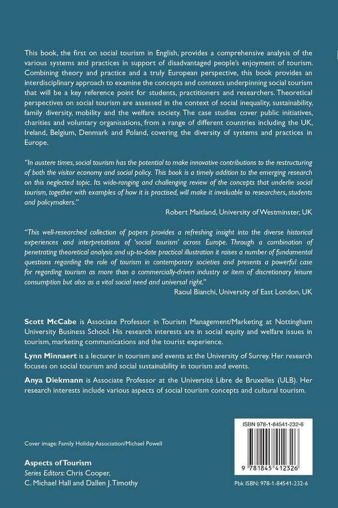 Weitere Ansicht: Social Tourism in Europe