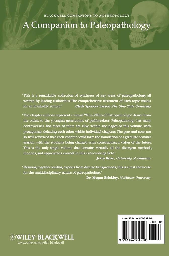 Weitere Ansicht: Companion to Paleopathology