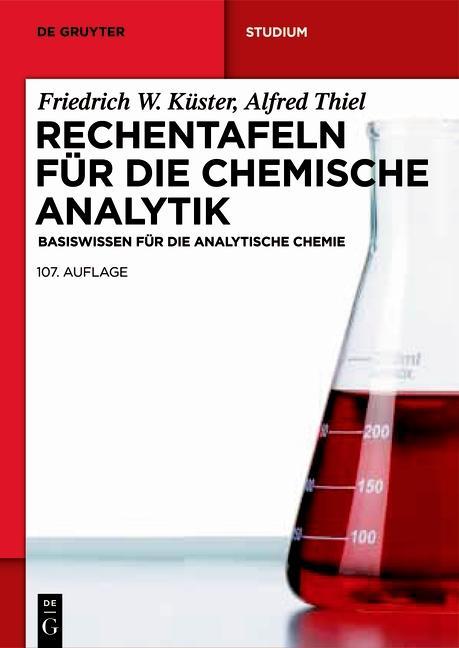 Produktbild: Rechentafeln für die Chemische Analytik