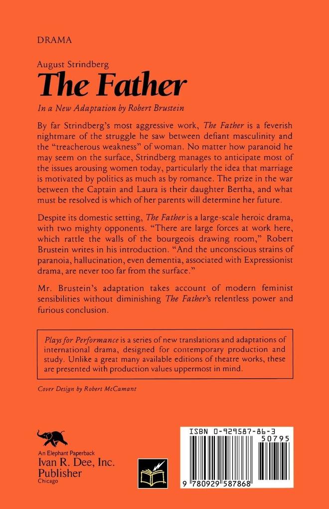 Weitere Ansicht: Father | August Strindberg, Robert Brustein