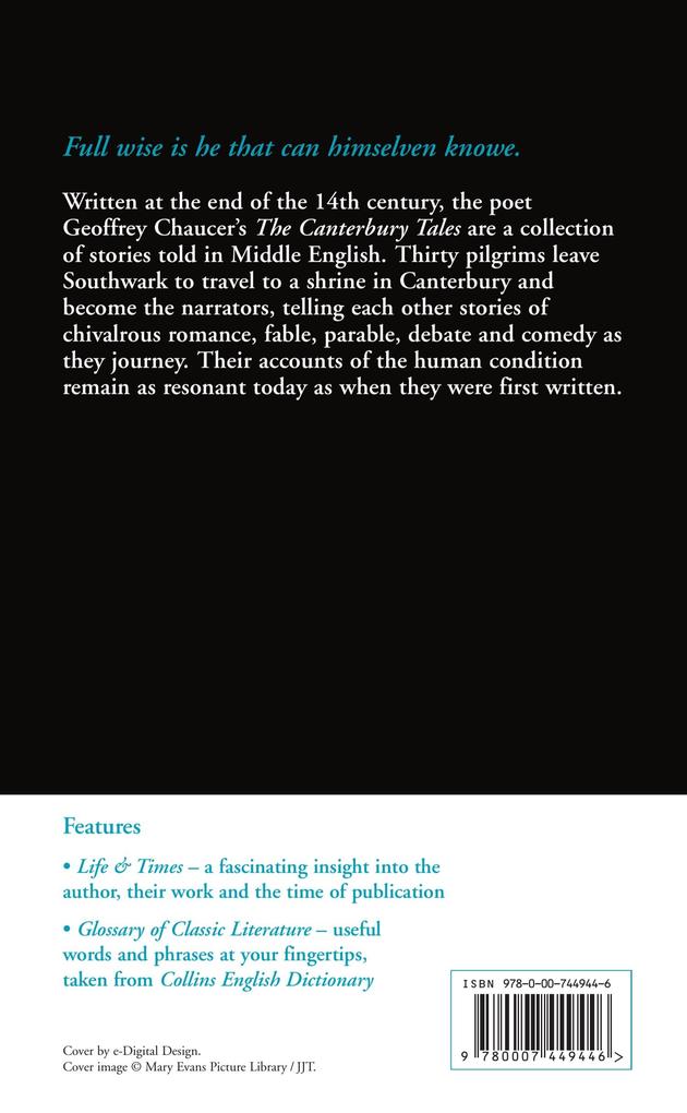 Weitere Ansicht: CLASSICS CANTERBURY TALES | Geoffrey Chaucer