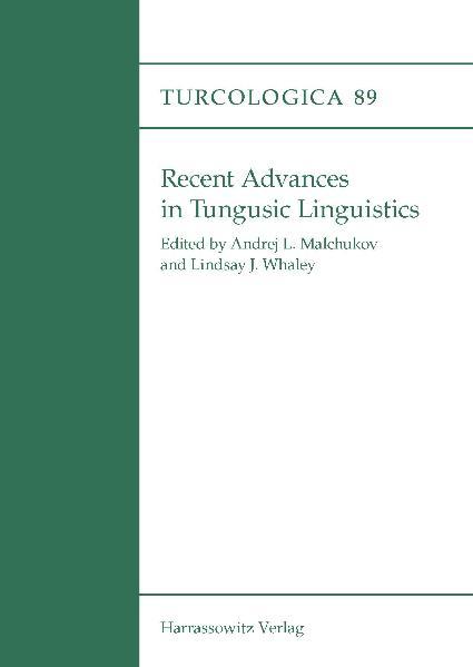 Produktbild: Recent Advances in Tungusic Linguistics