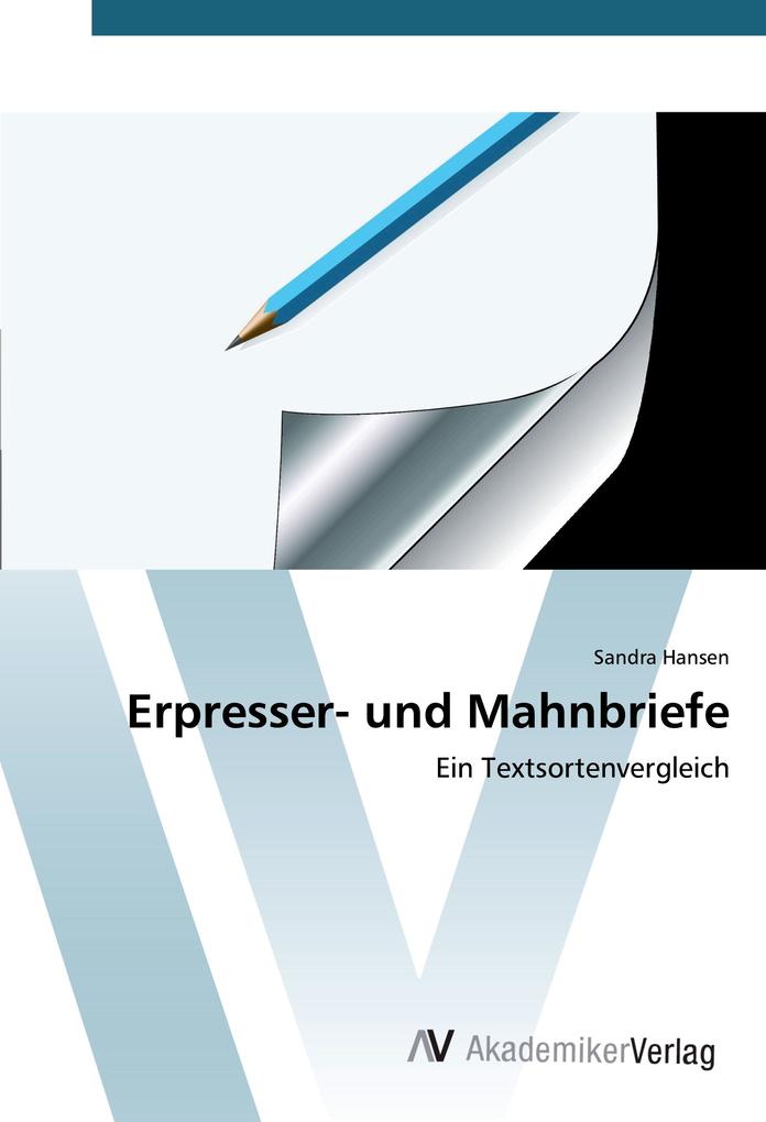 Produktbild: Erpresser- und Mahnbriefe | Sandra Hansen