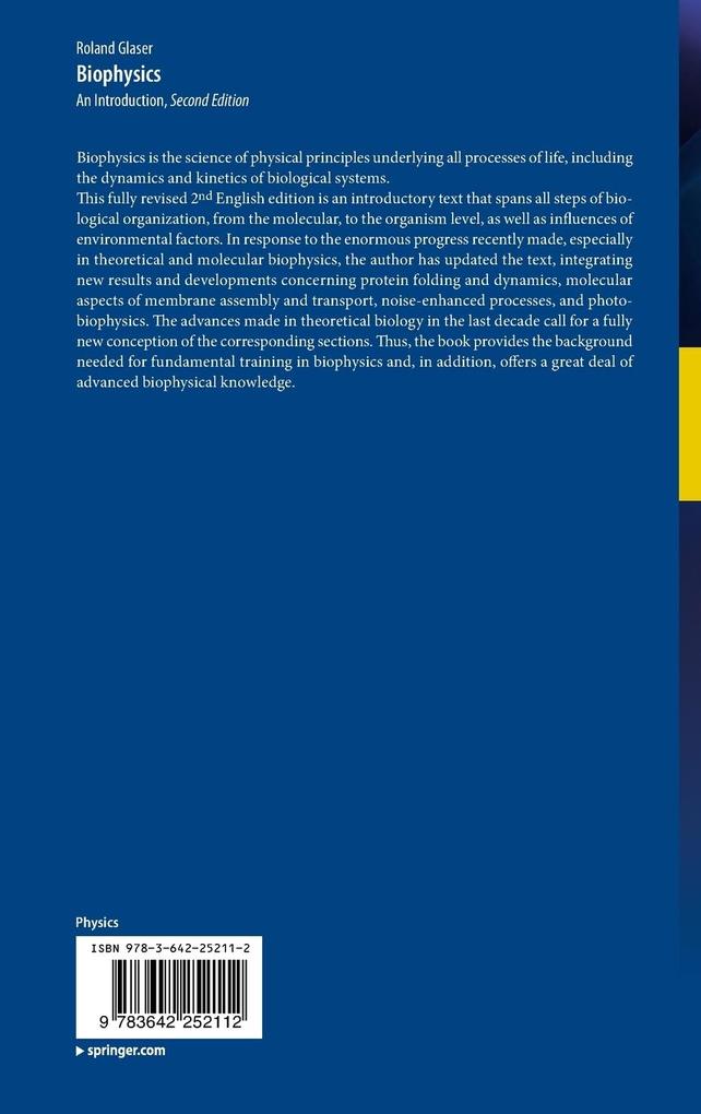 Weitere Ansicht: Biophysics | Roland Glaser