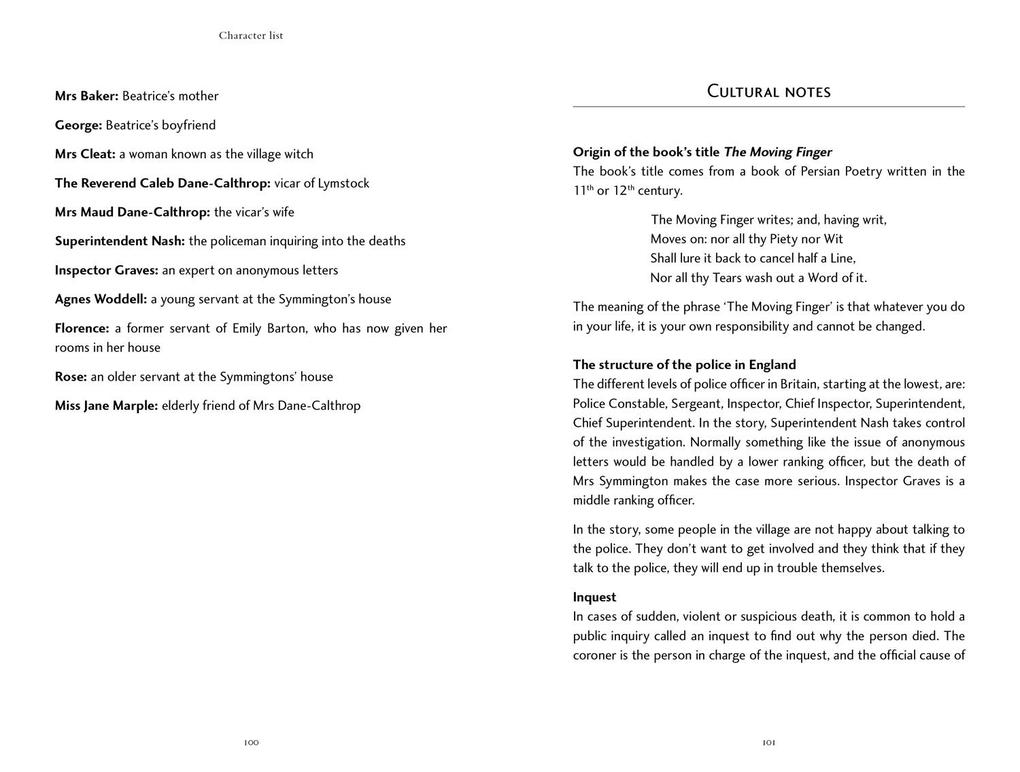 Weitere Ansicht: The Moving Finger | Agatha Christie