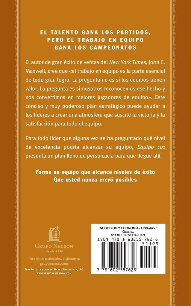 Weitere Ansicht: La Equipo 101 | John C Maxwell