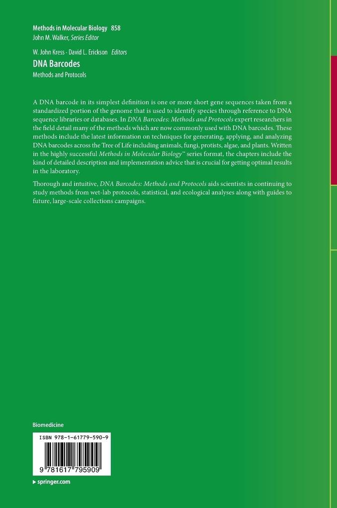 Weitere Ansicht: DNA Barcodes