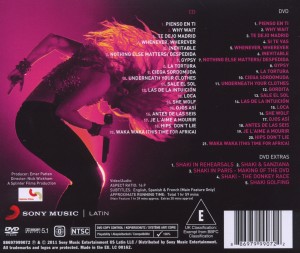 Weitere Ansicht: Live From Paris | Shakira