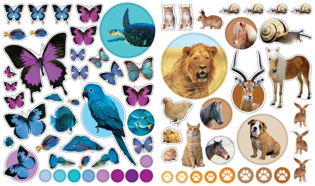 Weitere Ansicht: EyeLike Stickers: Animals