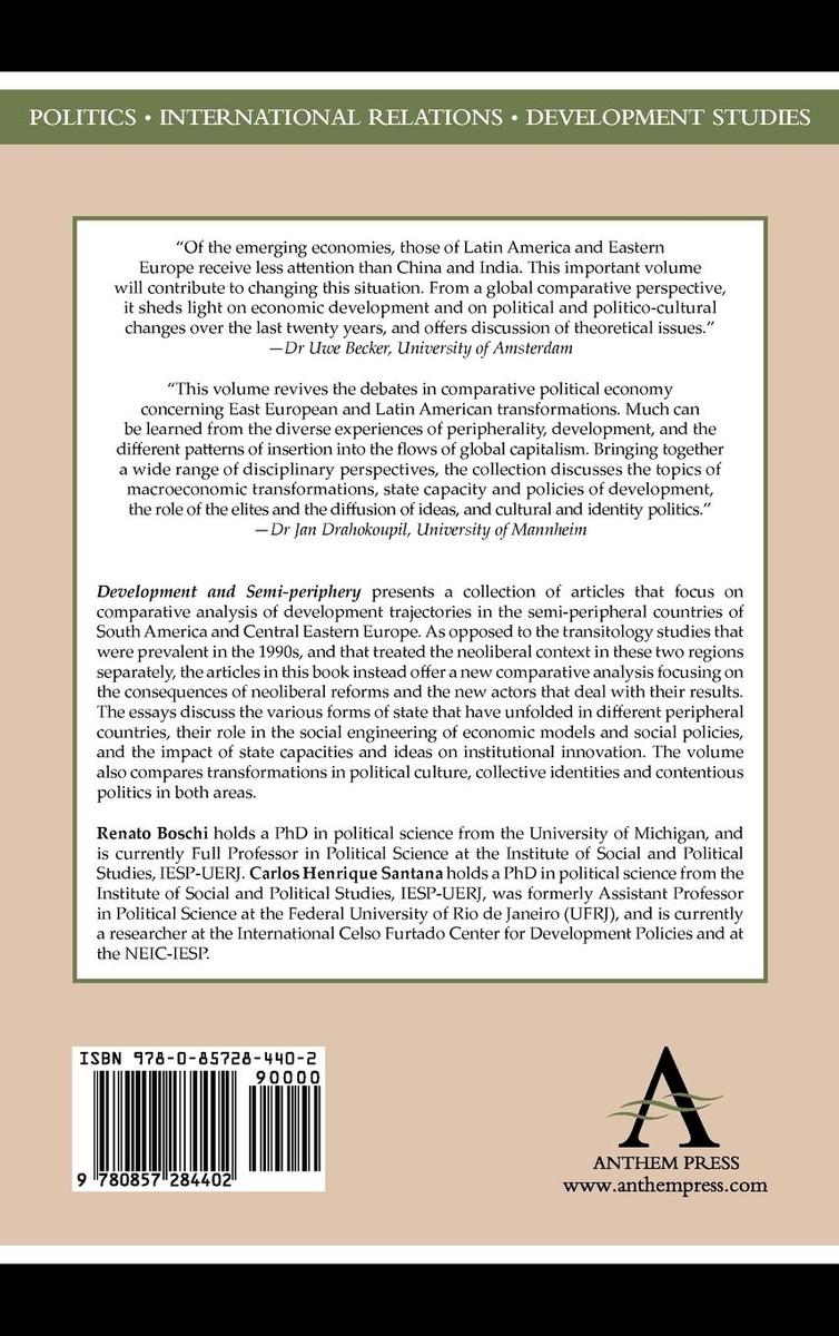 Weitere Ansicht: Development and Semi-periphery