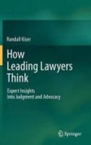 Produktbild: How Leading Lawyers Think | Randall Kiser