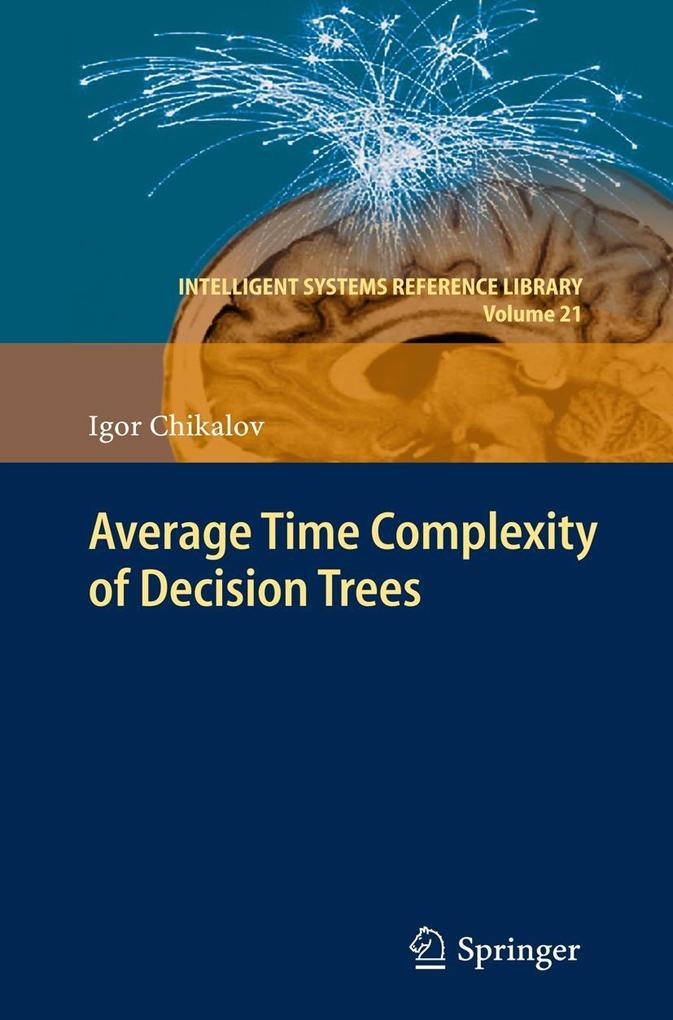Produktbild: Average Time Complexity of Decision Trees | Igor Chikalov
