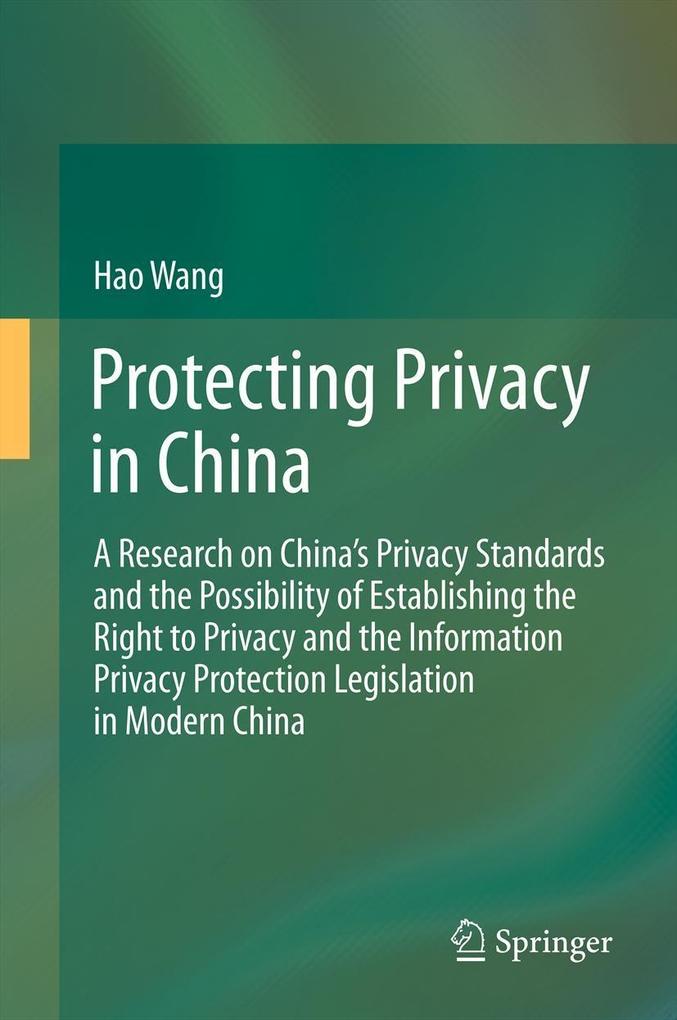 Produktbild: Protecting Privacy in China | Hao Wang