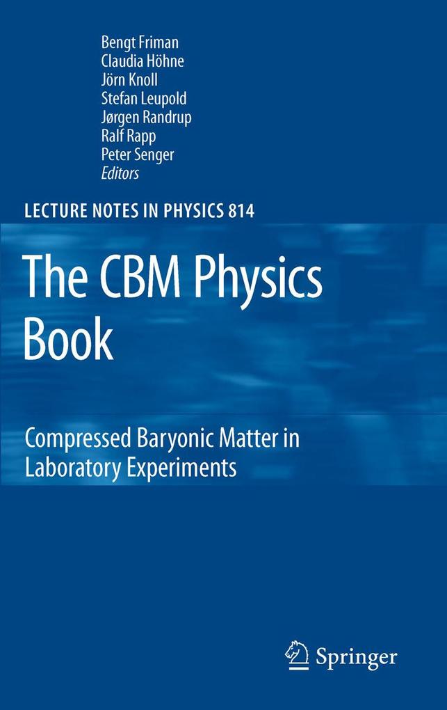 Produktbild: The CBM Physics Book