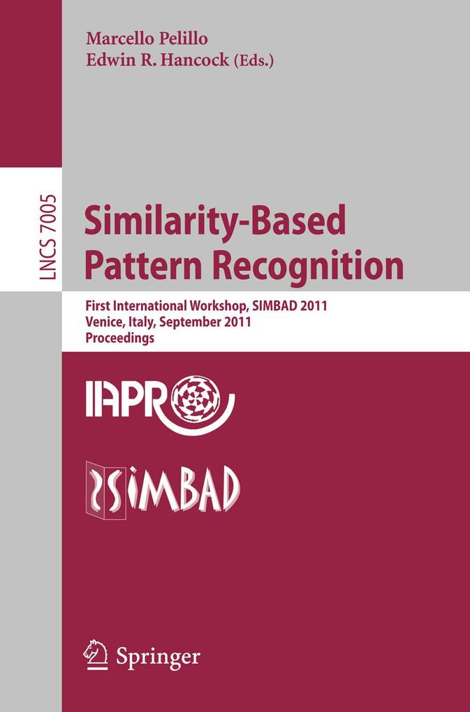 Produktbild: Similarity-Based Pattern Recognition