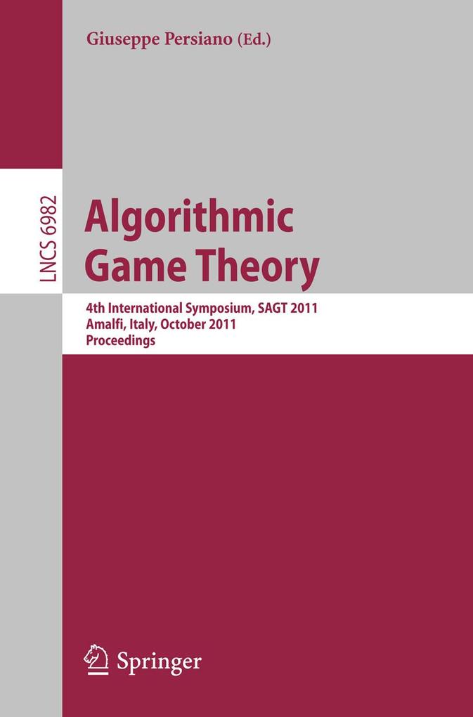 Produktbild: Algorithmic Game Theory