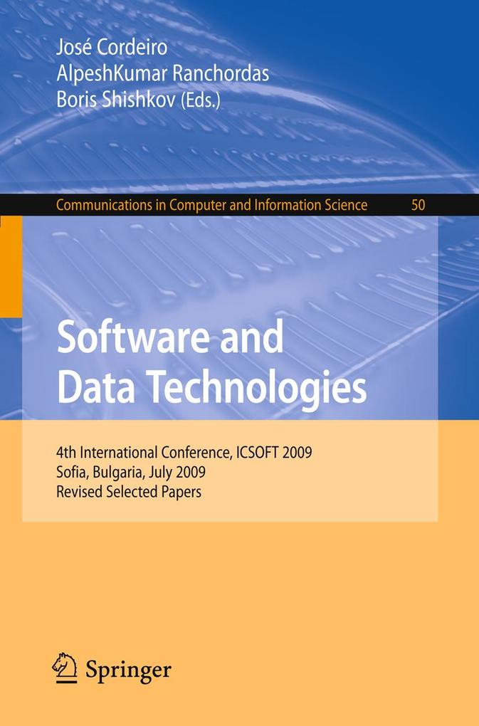 Produktbild: Software and Data Technologies