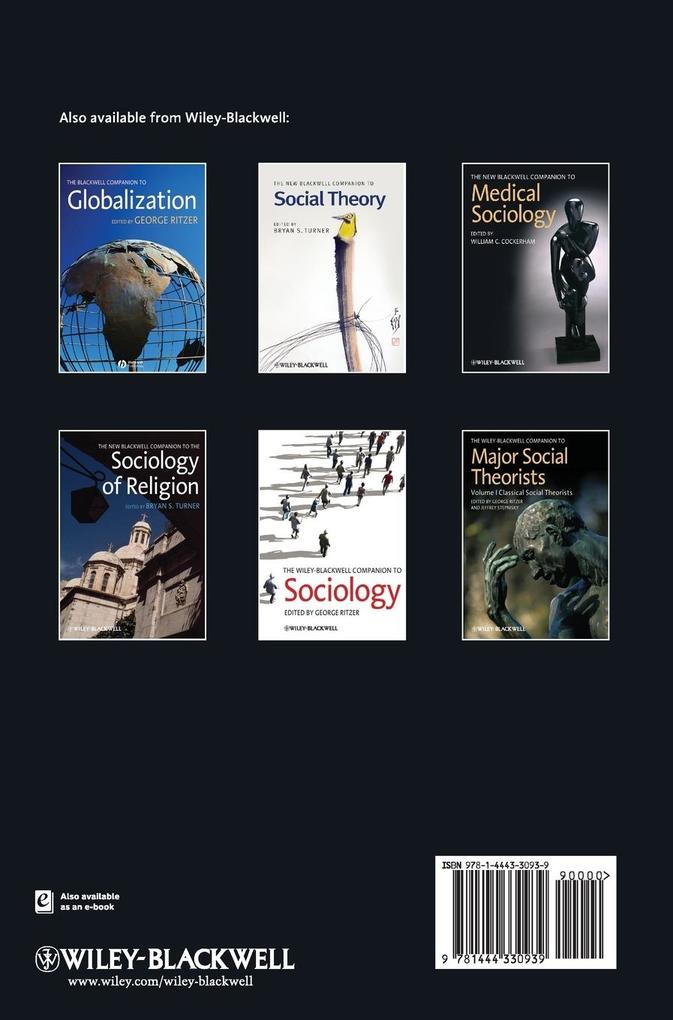 Weitere Ansicht: Wiley-Blackwell Companion to P | Edwin Amenta, Kate Nash, Alan Scott