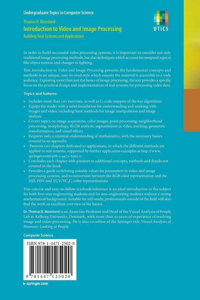 Weitere Ansicht: Introduction to Video and Image Processing | Thomas B. Moeslund