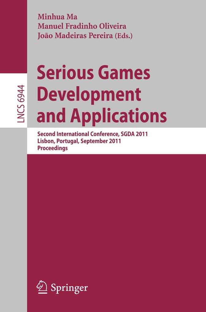 Produktbild: Serious Games Development and Applications