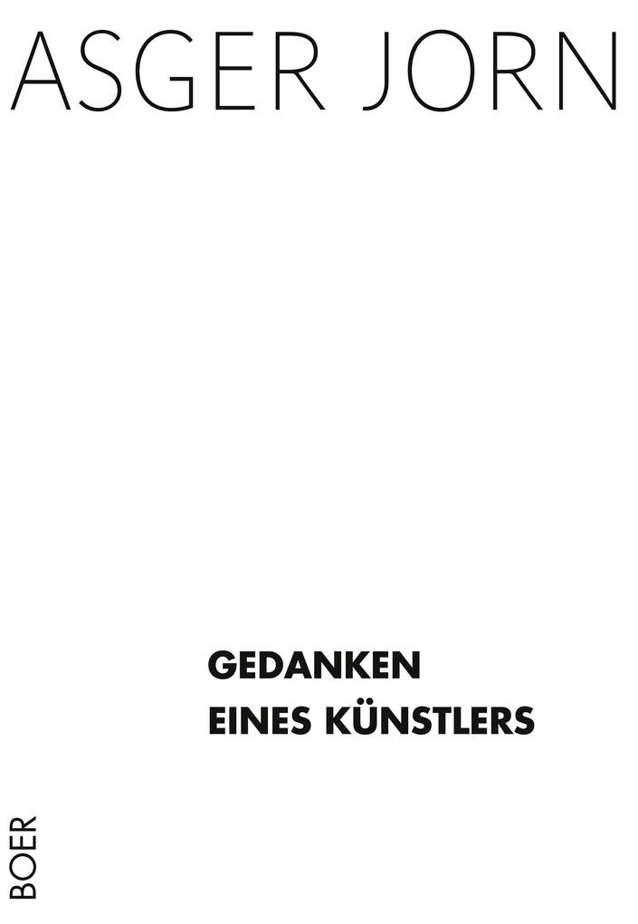 Produktbild: Gedanken eines Künstlers | Asger Jorn