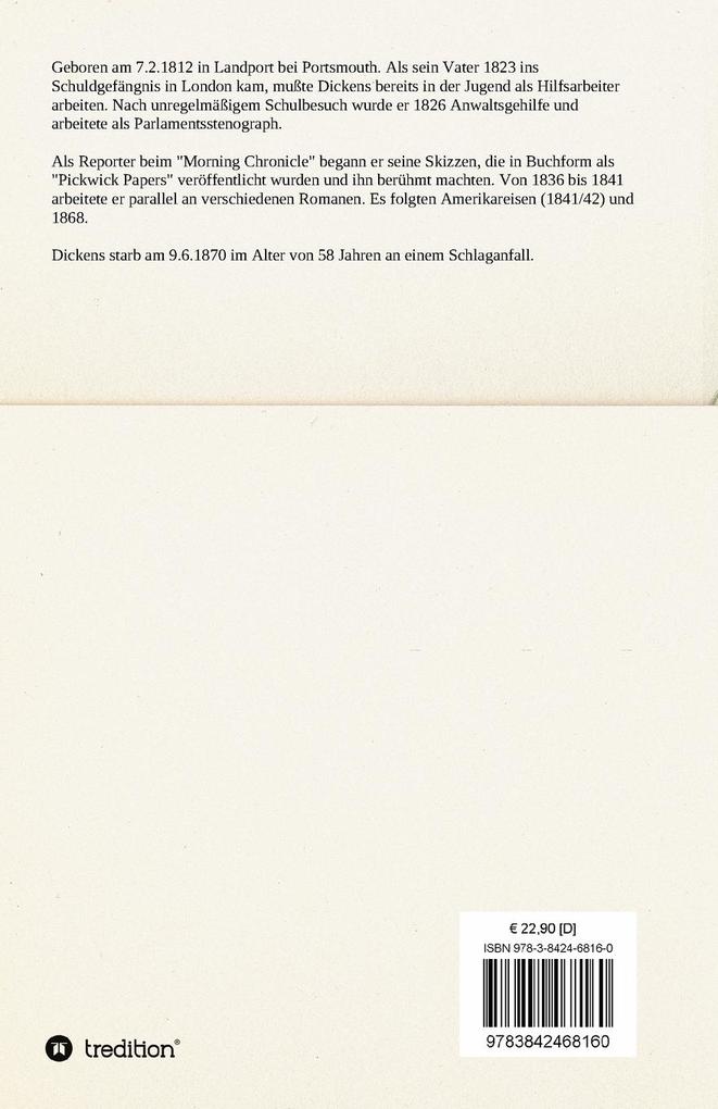 Weitere Ansicht: Eine Geschichte von zwei Städten. | Charles Dickens