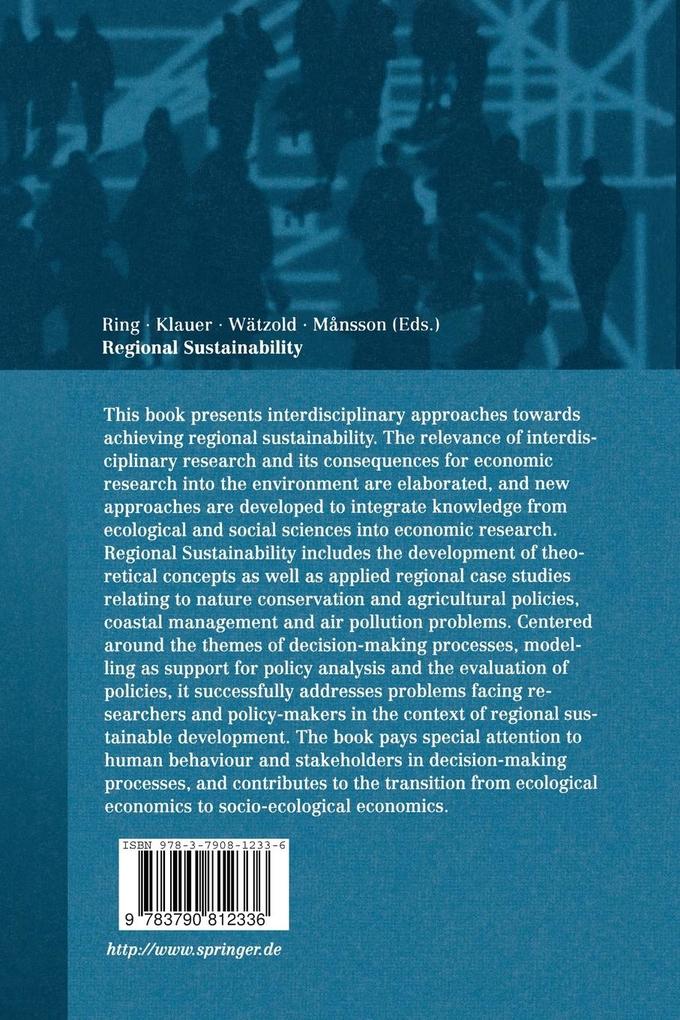 Weitere Ansicht: Regional Sustainability