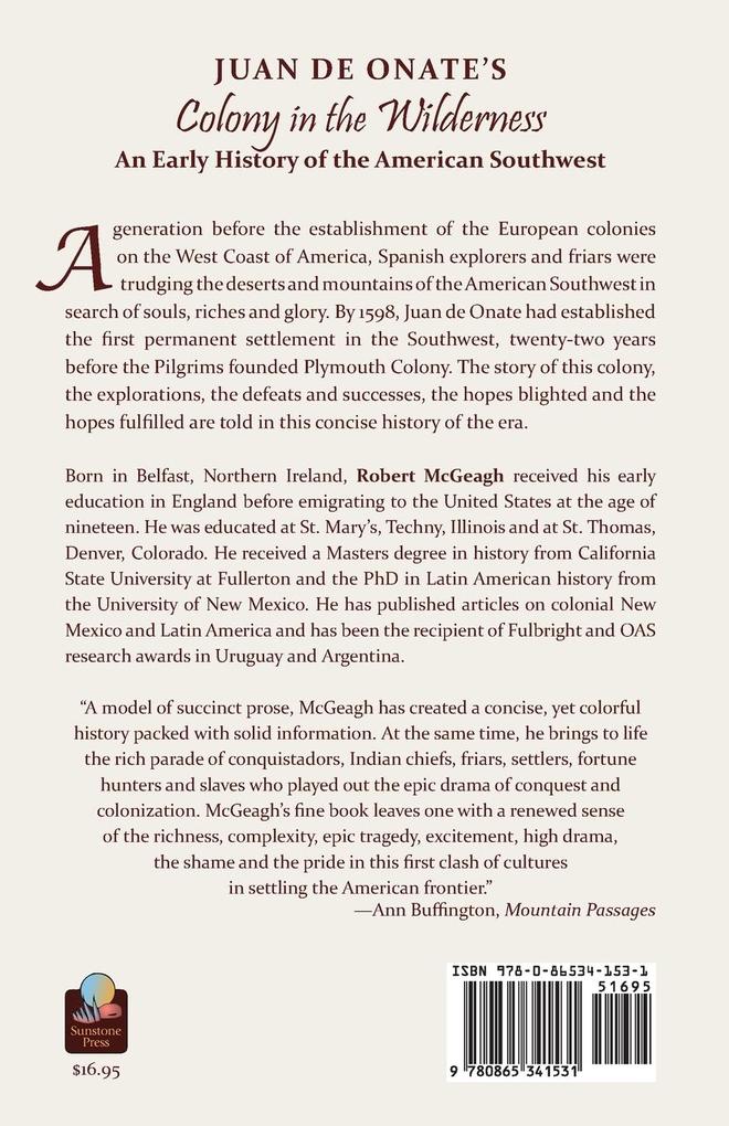 Weitere Ansicht: Juan de Onate's Colony in the Wilderness | Robert McGeagh