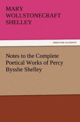 Produktbild: Notes to the Complete Poetical Works of Percy Bysshe Shelley | Mary Wollstonecraft Shelley