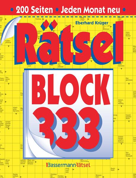 Produktbild: Rätselblock 333 | Eberhard Krüger