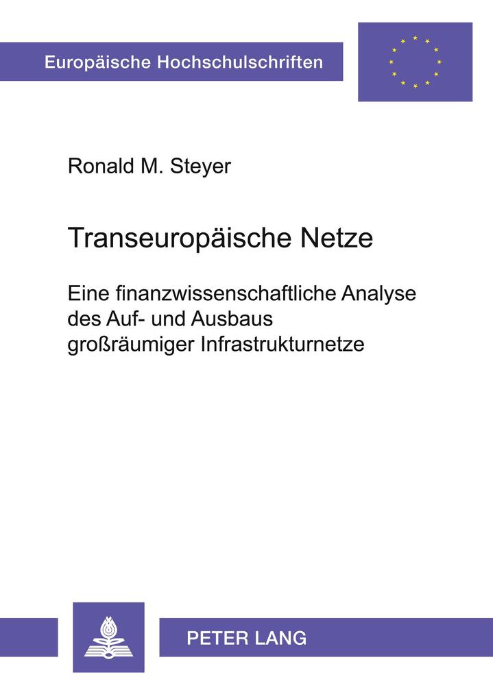 Produktbild: Transeuropäische Netze | Ronald M. Steyer