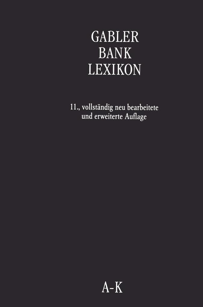 Produktbild: Gabler Bank Lexikon | Wolfgang Grill
