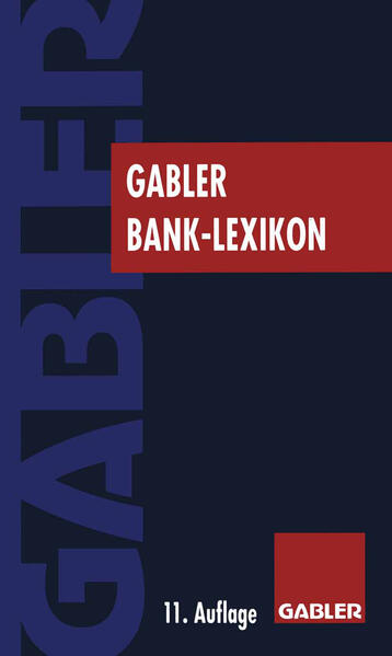 Produktbild: Gabler Bank Lexikon