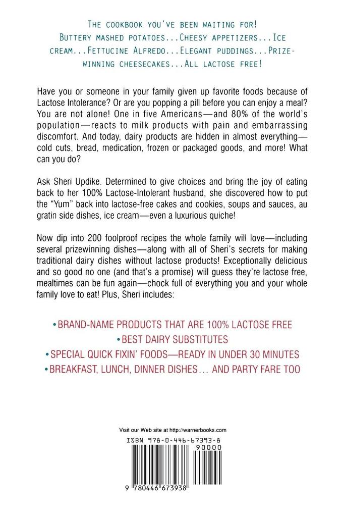 Weitere Ansicht: The Lactose-Free Cookbook | Sheri Updike