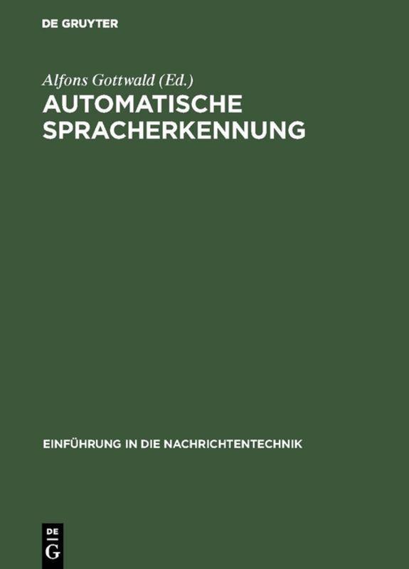 Produktbild: Automatische Spracherkennung | Günther Ruske