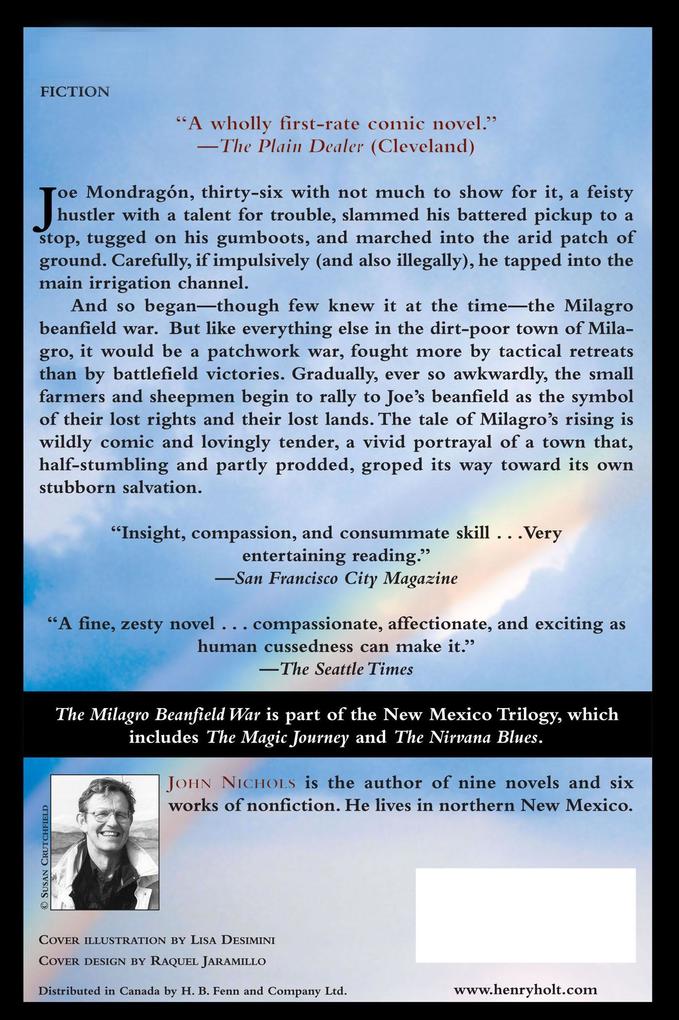 Weitere Ansicht: The Milagro Beanfield War | John Nichols