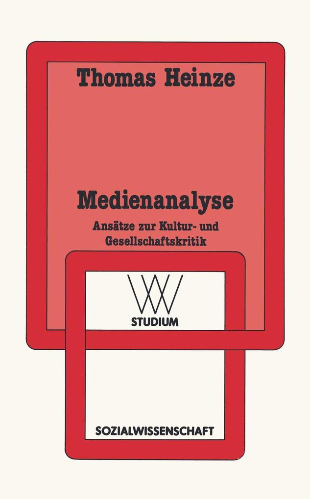 Produktbild: Medienanalyse | Thomas Heinze