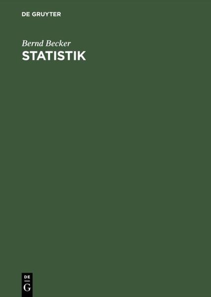 Produktbild: Statistik | Bernd Becker