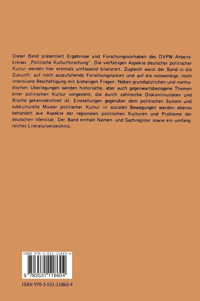 Weitere Ansicht: Politische Kultur in Deutschland