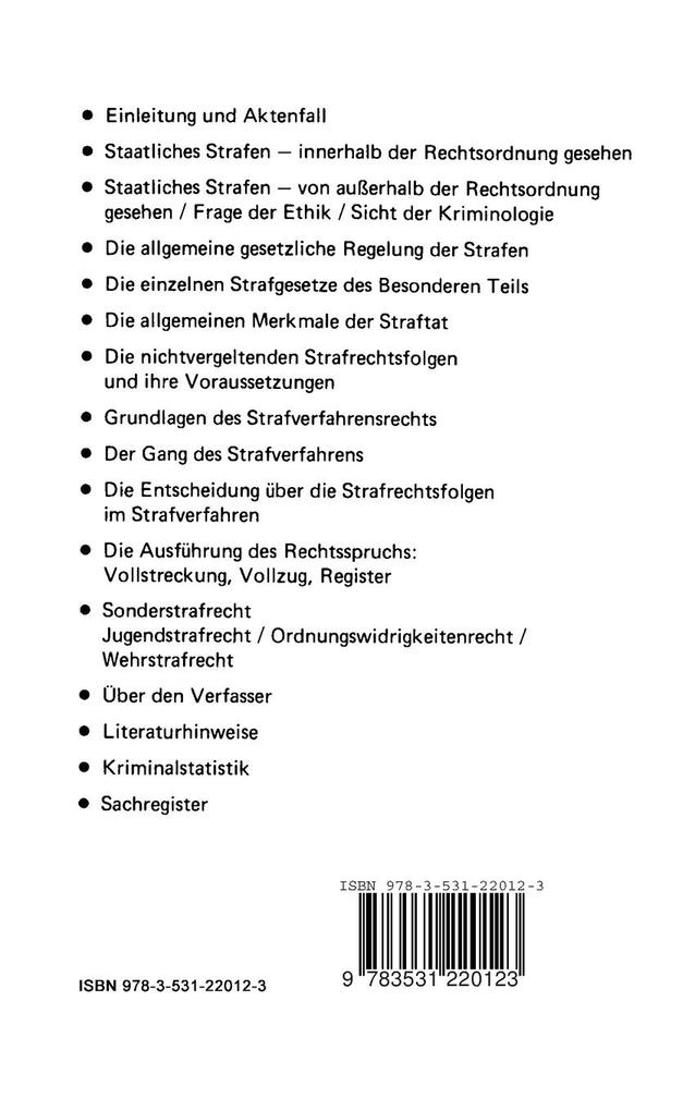 Weitere Ansicht: Einführung in das Strafrecht | Eberhard Schmidhäuser
