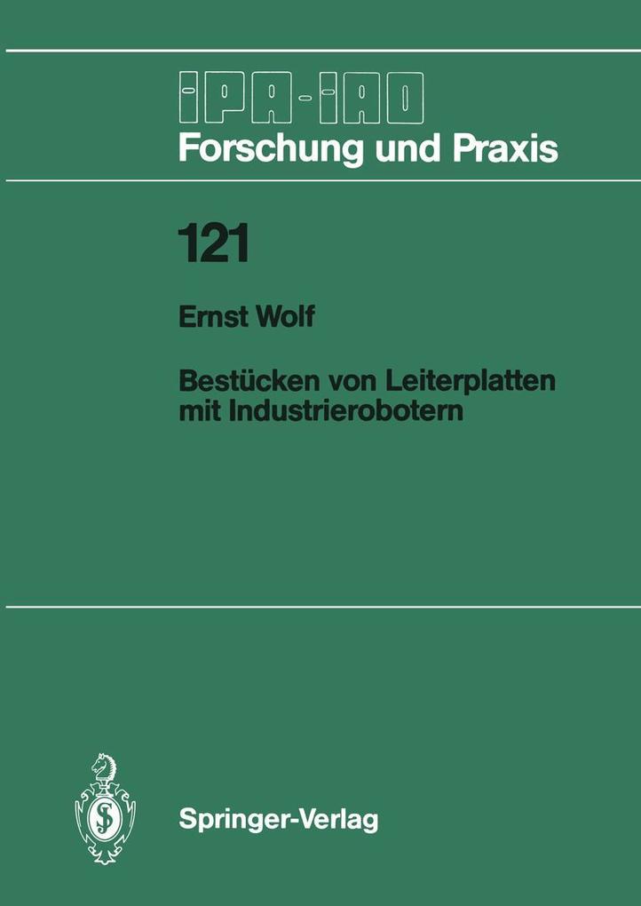 Produktbild: Bestücken von Leiterplatten mit Industrierobotern | Ernst Wolf